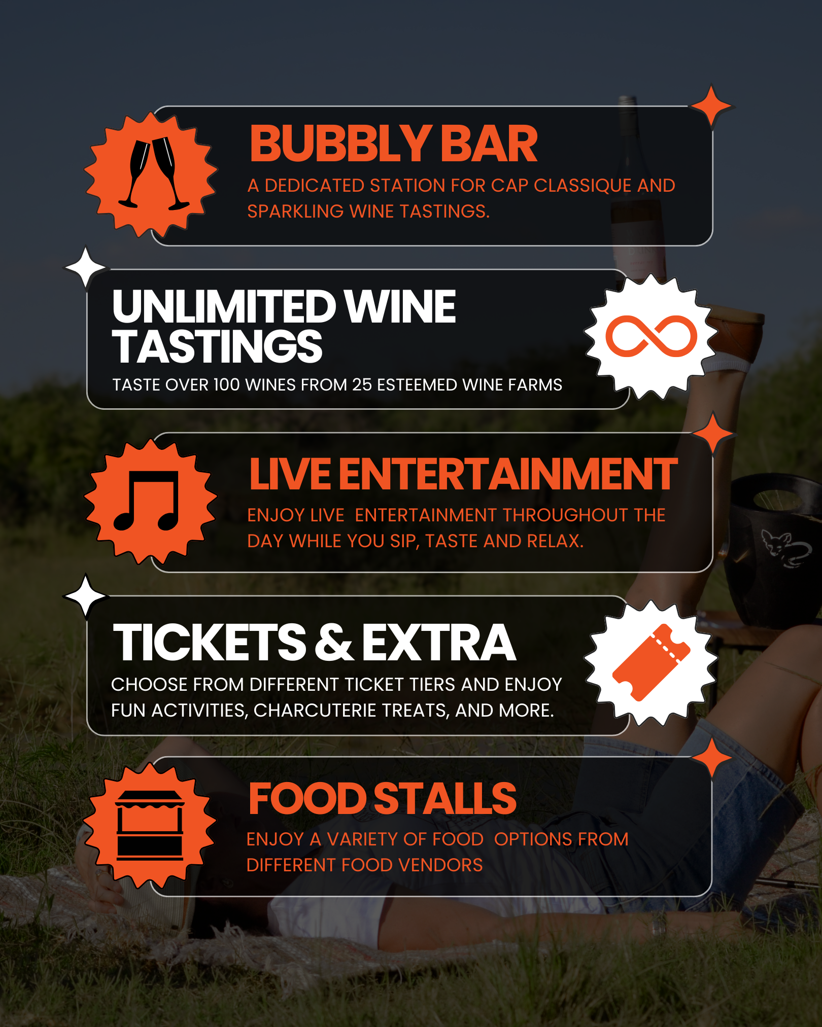 WILDER'Wyn Deluxe Ticket