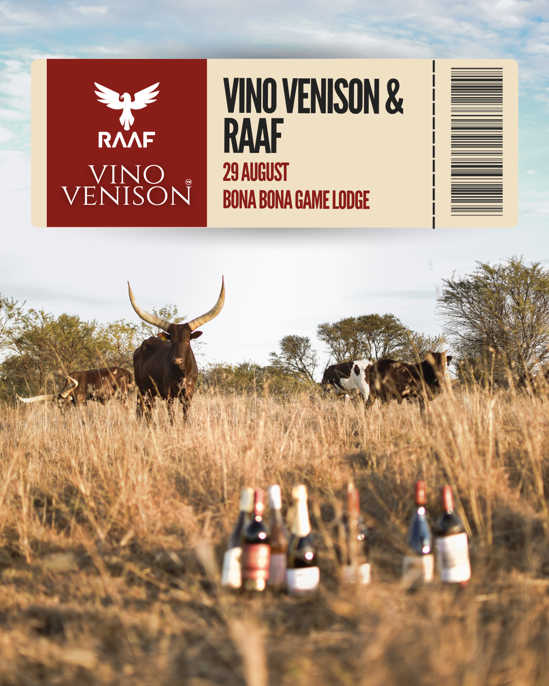 Vino Venison Festival + RAAF Ticket